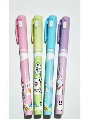 Modellino 4'lü 4 Farklı Renk Perfect Pastel Renkler Sihirli Işıklı Görünmez Kalem LZ-2160