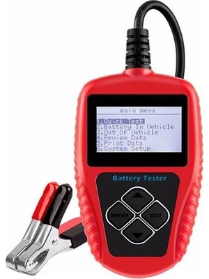 BA101 12V 30-220AH Akü Test Cihazı