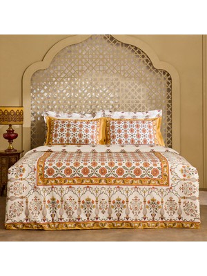 Karaca Home Zahara Çift Kişilik Nevresım Takımı Hardal