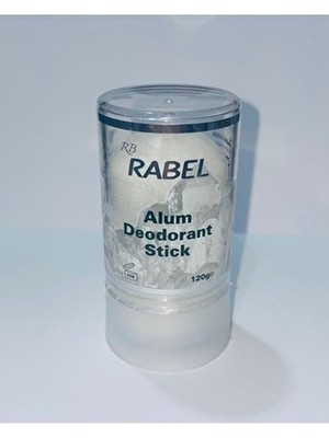 Rabel Kozmetik Kokusuz Roll On Deodorant Stick Unisex 120 gr Doğal Tuz Kristal Etkisiyle Ter Önleyici