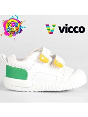 Vicco Forum Ilk Adım Bebek Ortopedik Çocuk Spor Ayakkabı Beyaz