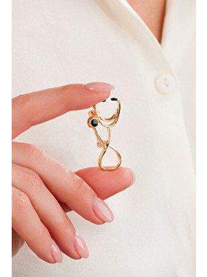 MRK Hemşire Doktor Steteskop Broş