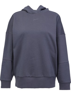 Reebok Lux Oversızed Hoodıe Havacı Mavı Kadın Sweatshirt
