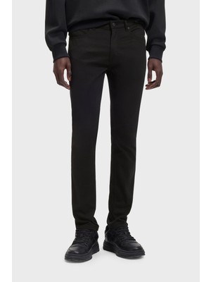 Hugo Pamuklu Slim Fit Normal Bel Dar Paça Jeans Erkek Kot Pantolon 50547253 001