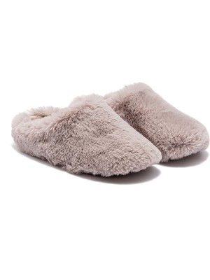 Twigy Stone Kadın Peluş Ev Terliği Pudra 37/41