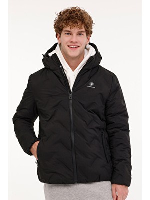 Lumberjack ml Henry Coat 2SN17 4pr Siyah Erkek Kısa Kaban