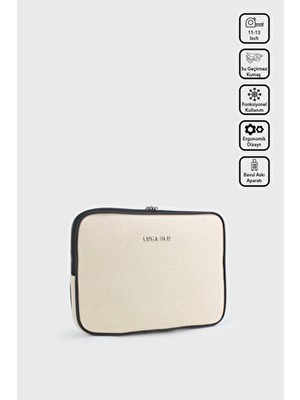 Lunablu 11-13" Inç Su Geçirmez Kumaş Özellikli Tablet Macbook Laptop Notebook Kılıfı/çantası