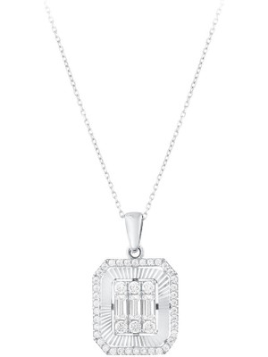 Assos Pırlanta Baget Altın Kolye - 14K