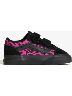 Vans Siyah - Pembe Bebek Yürüyüş Ayakkabısı VN000CTGPIB1-OLD Skool V