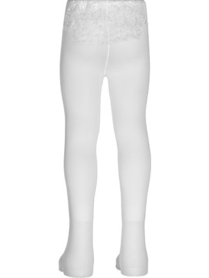 Dore Poposu Tüllü Mikro Bebek Külotlu Çorap