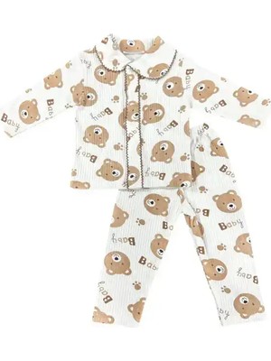 CNS Ayıcıklı Bebek Pijama Takımı