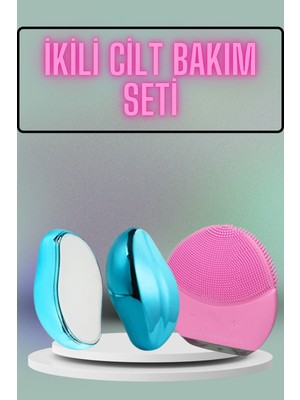 Crystal Eraser Epilasyon Aleti ve Titreşimli Yüz Temizleme Masaj Aleti