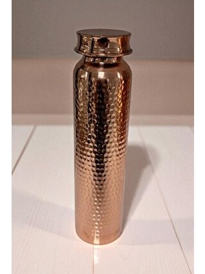 %100 Saf Bakır Suluk El Yapımı Doğal Sağlık Için Çok Faydalı Bakır Matara Bakir Termus