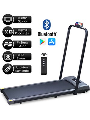 Bluetoothlu ,uygulamadan Ayarlanabilir Uzaktan Kumandalı Yürüme ve Koşu Bandı