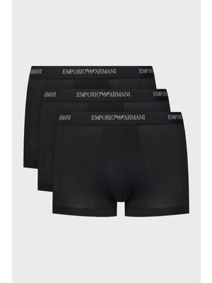 Emporio Armani Pamuklu Logolu 3 Pack Boxer Erkek Boxer EM000259 AF14132 MB139
