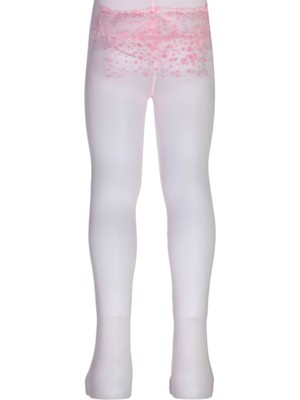 Dore Poposu Tüllü Mikro Bebek Külotlu Çorap