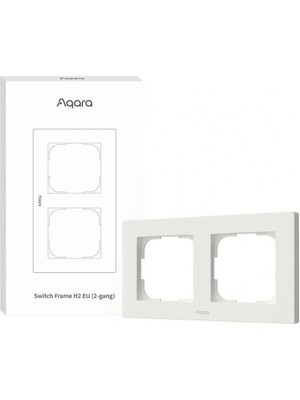 Aqara Anahtar Çerçevesi 2'li Beyaz FE-X01D-B