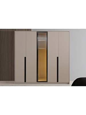 Vivense Opal Gardırop, 5 Kapaklı