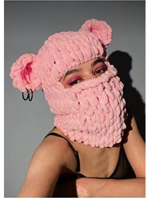 Kar Maskesi Şapka Puffy Bere Kayak&snowboard Balaclava