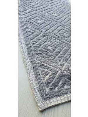 Bukle %100 Pamuklu Kilim Doğal