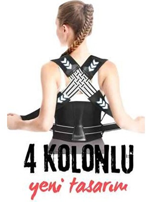 Kadın Erkek Dik Duruş Korsesi Dik Durmak Yürümek Için Kamburluk Önleyici Balenli Mıknatıslı