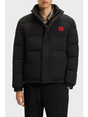 Hugo Kapitoneli Regular Fit Dik Yaka Su Itici Mont Erkek Mont 50547887 001