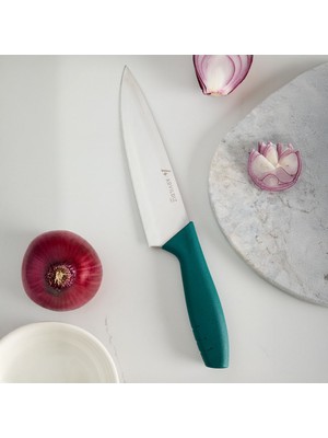 Aryıldız Primo Şef Bıçağı Yeşil 19 cm