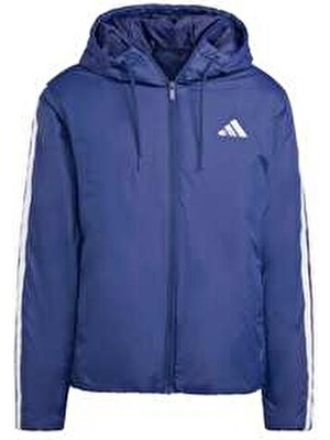 Adidas Sportswear JM4040 Essentials CLIMAWARM 3-Stripes Yalıtımlı Kapüşonlu Mont