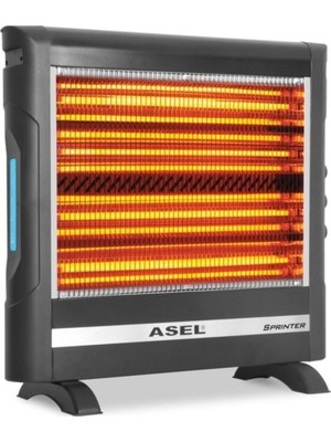 Asel Sprinter H-70-37 Elektrikli Soba 2800 W Güç ve 84,2 x 16 x 71,8 cm Ölçü ile Etkili Isıtma