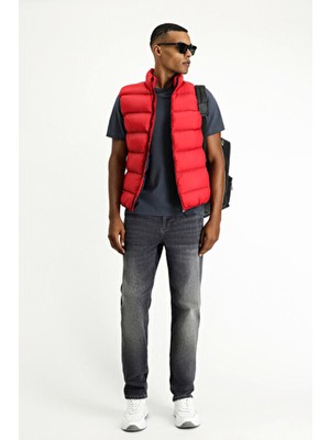 Kiğılı Kapitone Çantalı Spor Şişme Yelek