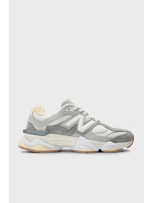 New Balance Deri Karışımlı Logolu Bağcıklı Ayakkabı Unisex Ayakkabı U9060AUB