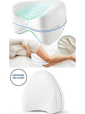 Bacak Arası Yastık Diz Yastığı Yan Uyuyanlar Için Ortopedik Diz Yastığı Hamile Yastığı