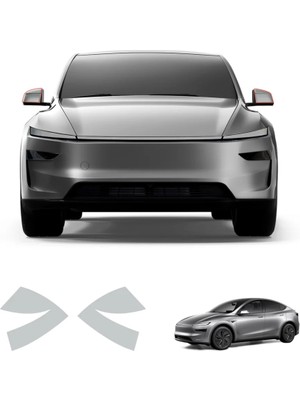 Hazır Kesim, Evinde Uygulayabileceğin Boya Koruma Filmi (PPF) – Tesla Model Y 2025 - Yan Aynalar