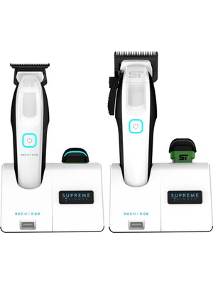 Supreme Trimmer Recharge Tıraş Makineleri Seti 7500+ Rpm Motor, 3 Saatlik Pil, Çıkarılabilir Batarya