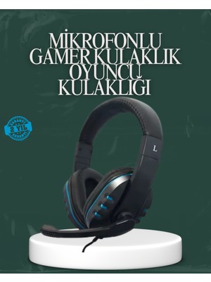 Kablolu Gaming Headset – Net Ses Ayrımı ve Ayarlanabilir Konfor