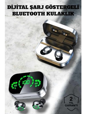 Bluetooth Kulaklık Çift Telefon Desteği ve Suya Dayanıklı Powerbankli