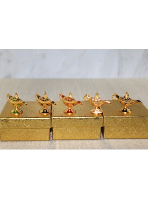 Bsre Mineli Metal Alaaddin Lambası Model 6