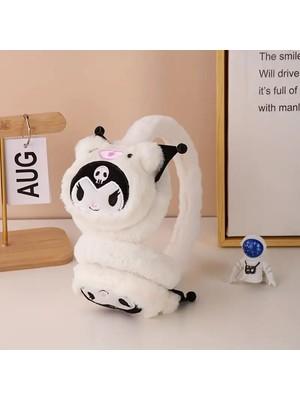 Ada Çanta Kırtasiye Çocuk Pelüş Kış Kulaklığı Kuromi Figürlü