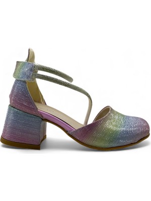 Tuğba Ortopedi 773 Kız Çocuk Topuklu Abiye Ayakkabı