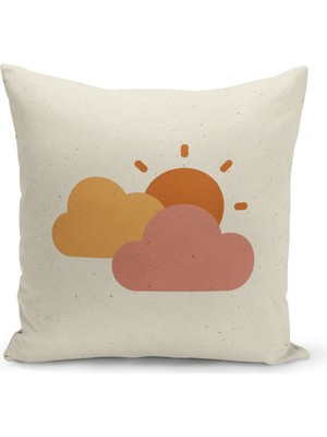 Filamente Çocuk Bebek Odası Dijital Baskılı Kırlent Kılıfı