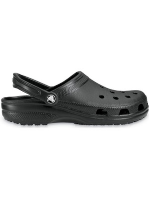 Crocs Classic Clog Erkek Terlik Siyah Nefes Alabilir Yapı ile Konforlu Kullanım
