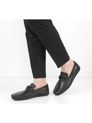 Fosco 3204 Erkek Deri Leoafer Ayakkabı