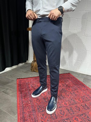 Sardınelli Özel Tasarım Yandan Cepli Kumaş Pantalon