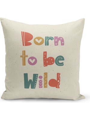 Filamente Çocuk Bebek Odası Dijital Baskılı Kırlent Kılıfı