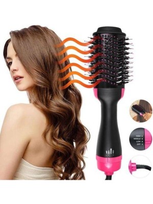 TeknoClass Saç Düzleştirici Şekillendirici Fön Fırçası Tarak