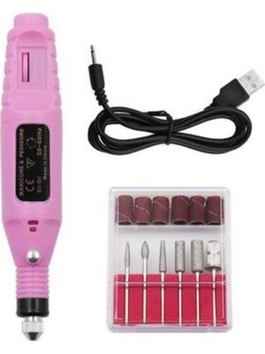 Profesyonel Manikür Pedikür Seti Törpü Makinesi Protez Tırnak Çıkarma
