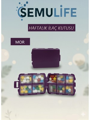 Hap Kutusu Hap Düzenleyici  Kutusu Haftalık Ilaç Kutusu Günlük Kutusu Saklama Kabı Vitamin Kutusu Pill Organizer