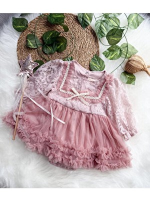 Aysskids Alwin Kız Bebek Elbise Romper Tütü Prenses