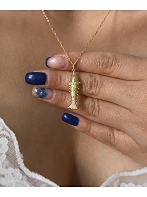 Wind Silver Oynar Balık 925 Ayar