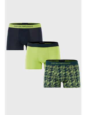 Emporio Armani Pamuklu Logolu 3 Pack Boxer Erkek Boxer EM000260 AF10800 MB240